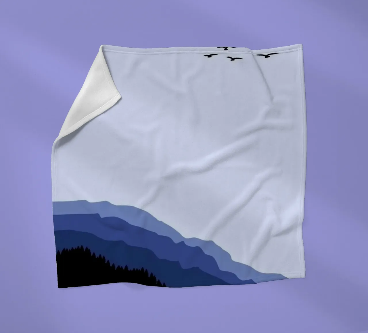 forest tree line coperta in pile da prindy