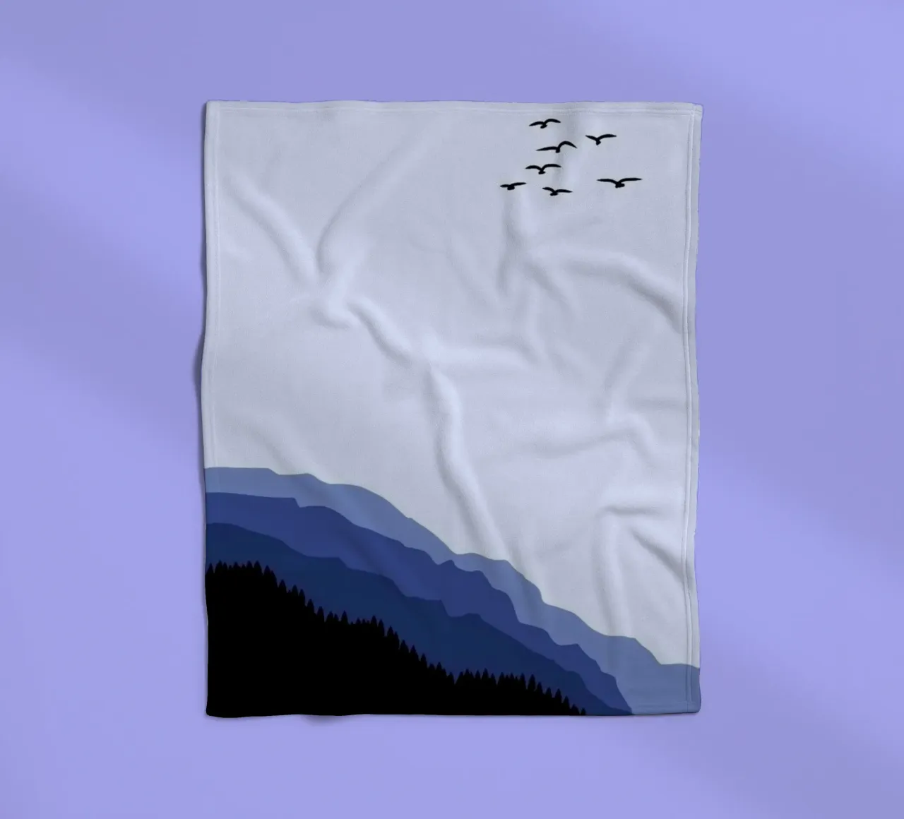 forest tree line coperta in pile da prindy