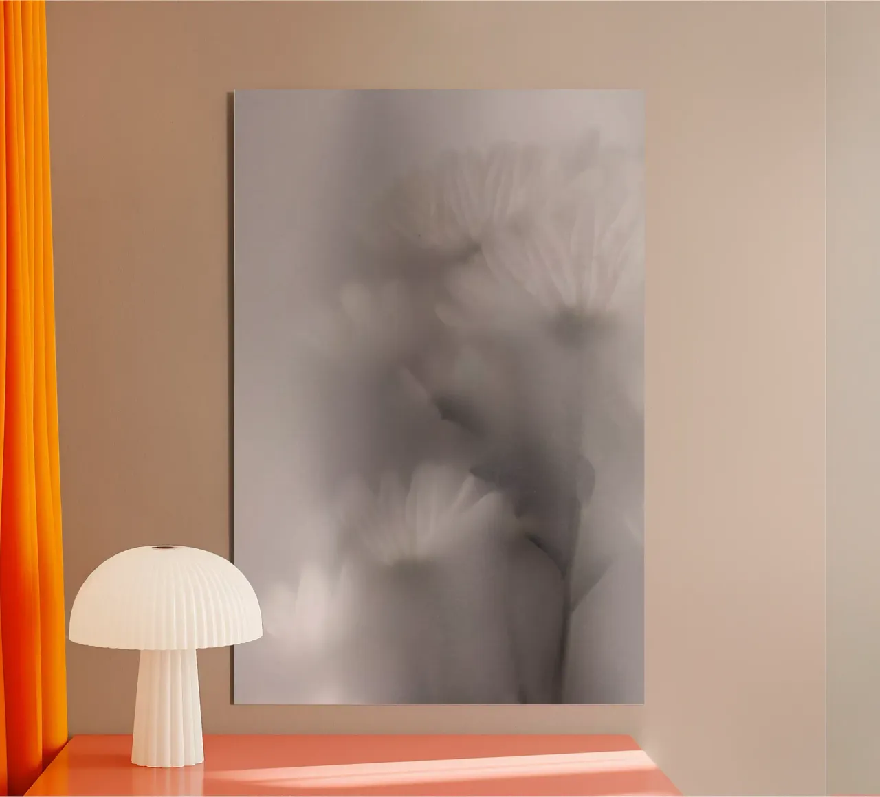Blurred Flowers 5 alluminio dibond da Mareike Böhmer Photography
