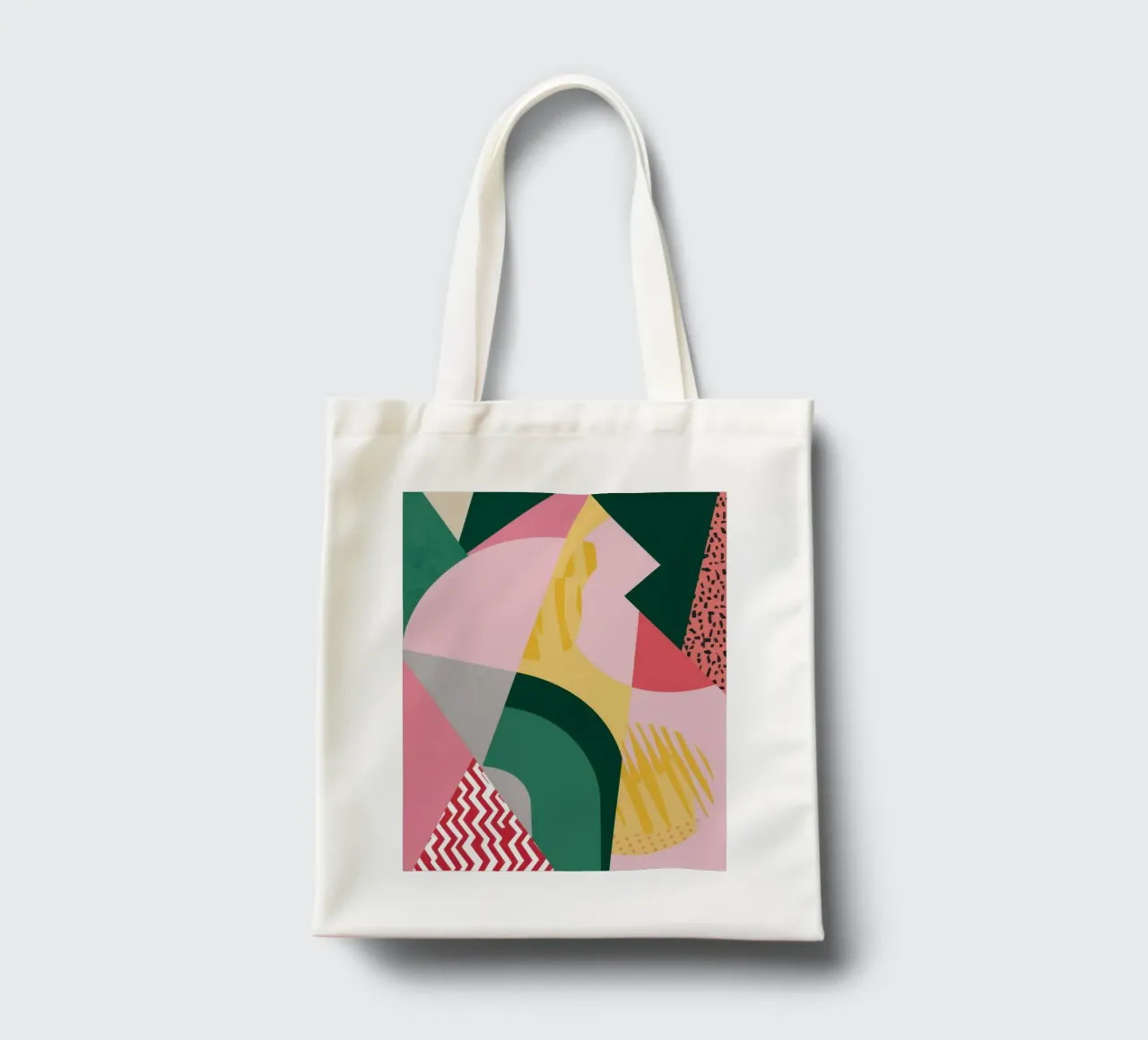 Pastel Figure Deconstruction tote bag by Bring Haven