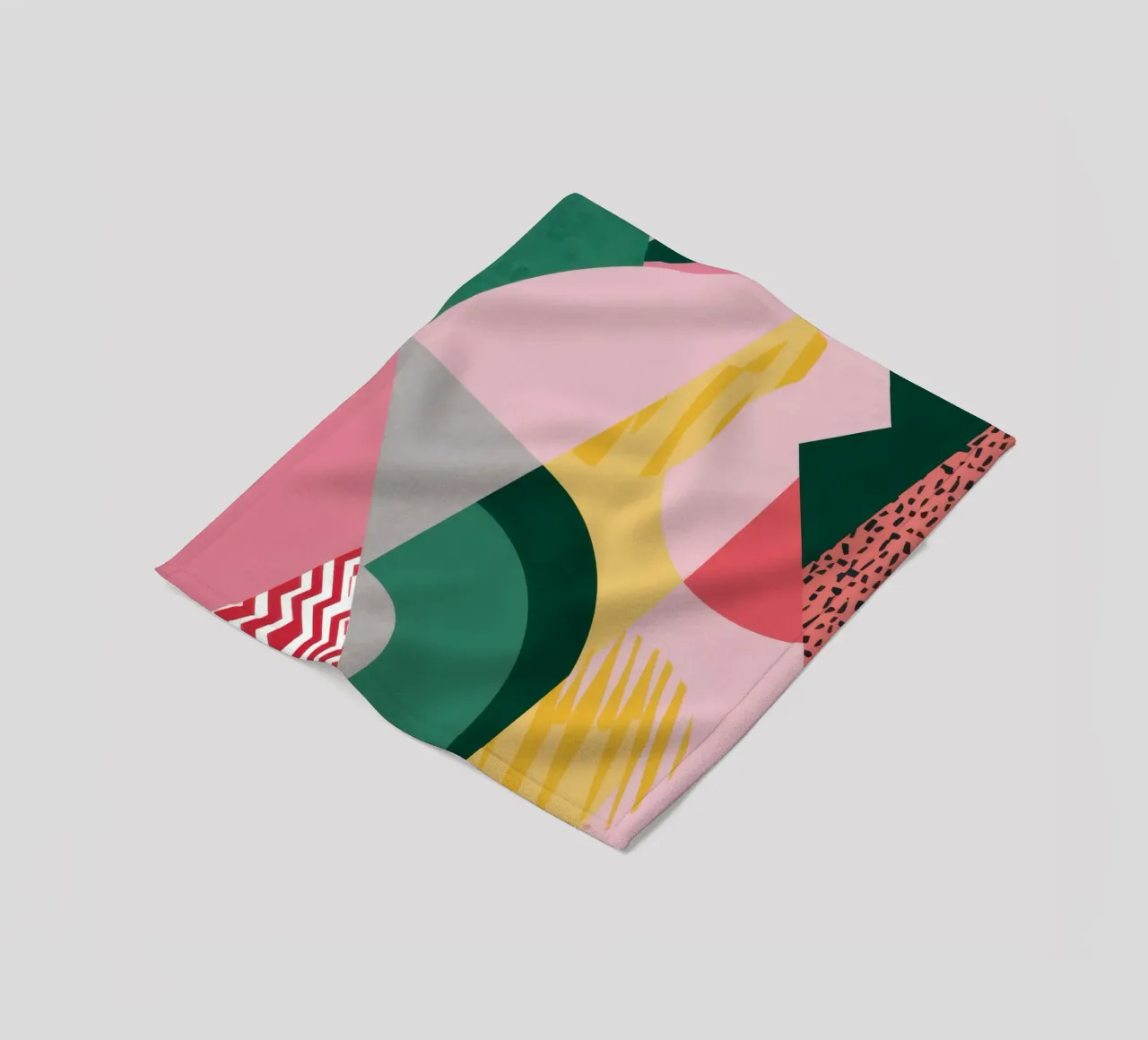 Decostruzione di figure a pastello coperta in pile da Bring Haven
