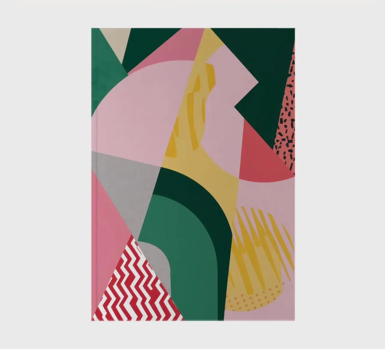 Pastel Figure Deconstruction notebook by Bring Haven