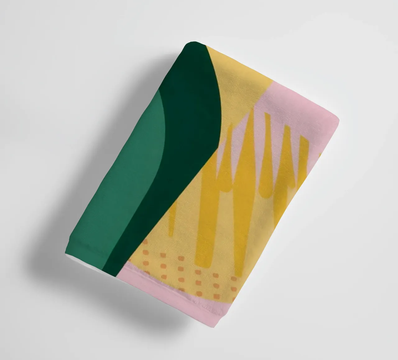 Decostruzione di figure a pastello asciugamano da bagno da Bring Haven