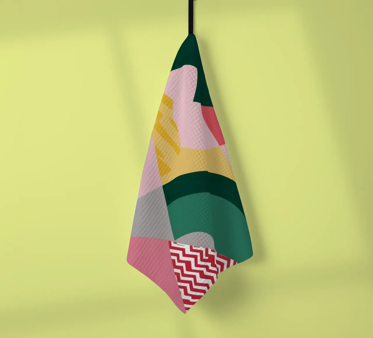 Decostruzione di figure a pastello canovaccio da cucina da Bring Haven