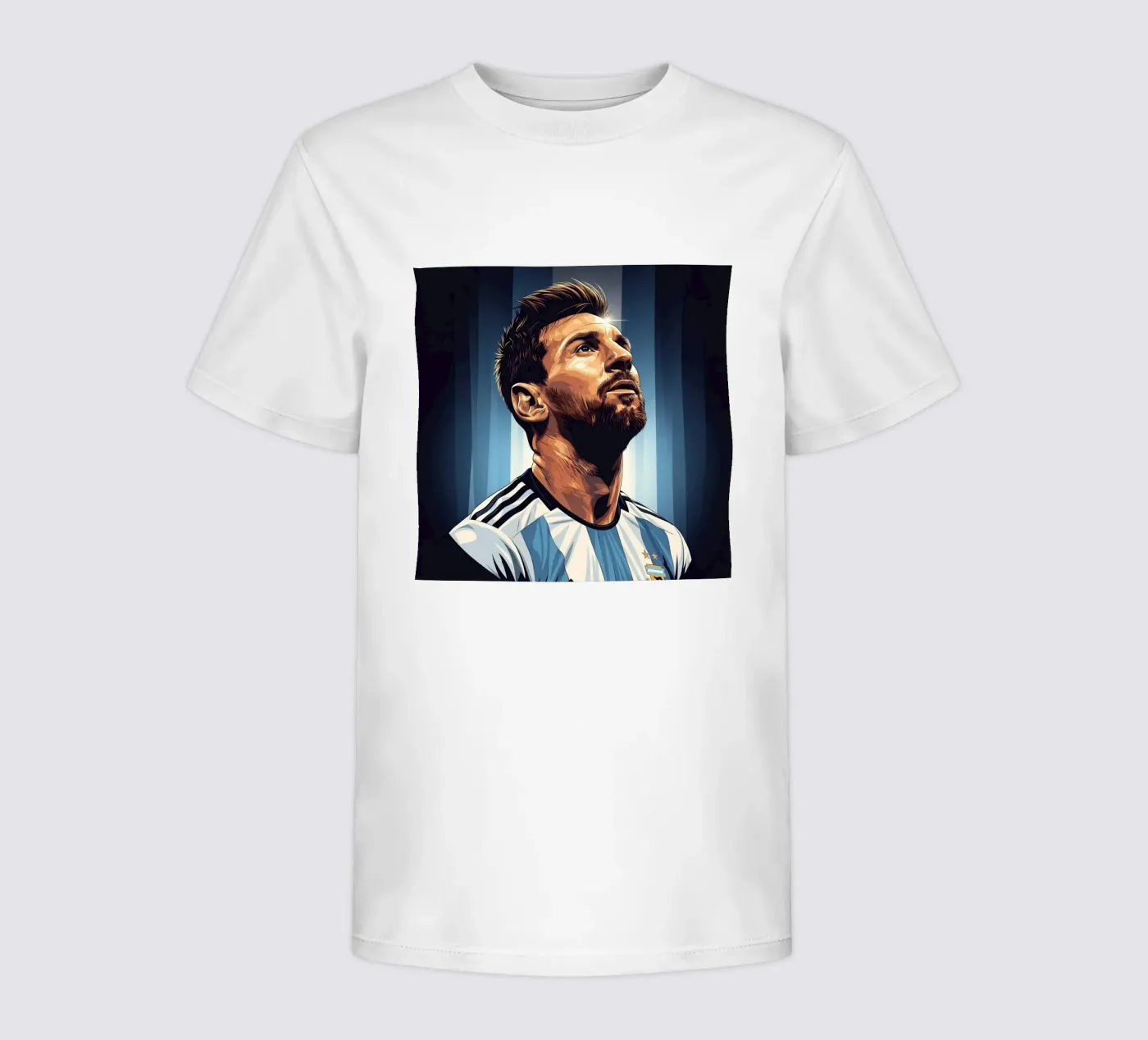 Messi t-shirt bambini da Lembayung art