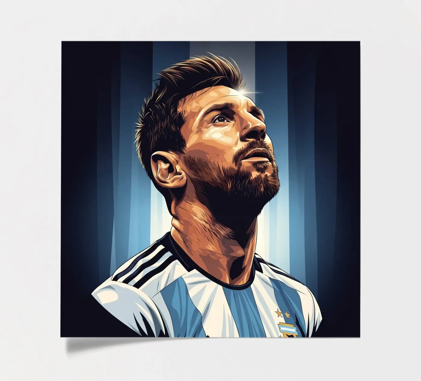 Messi sticker sheet by Lembayung art