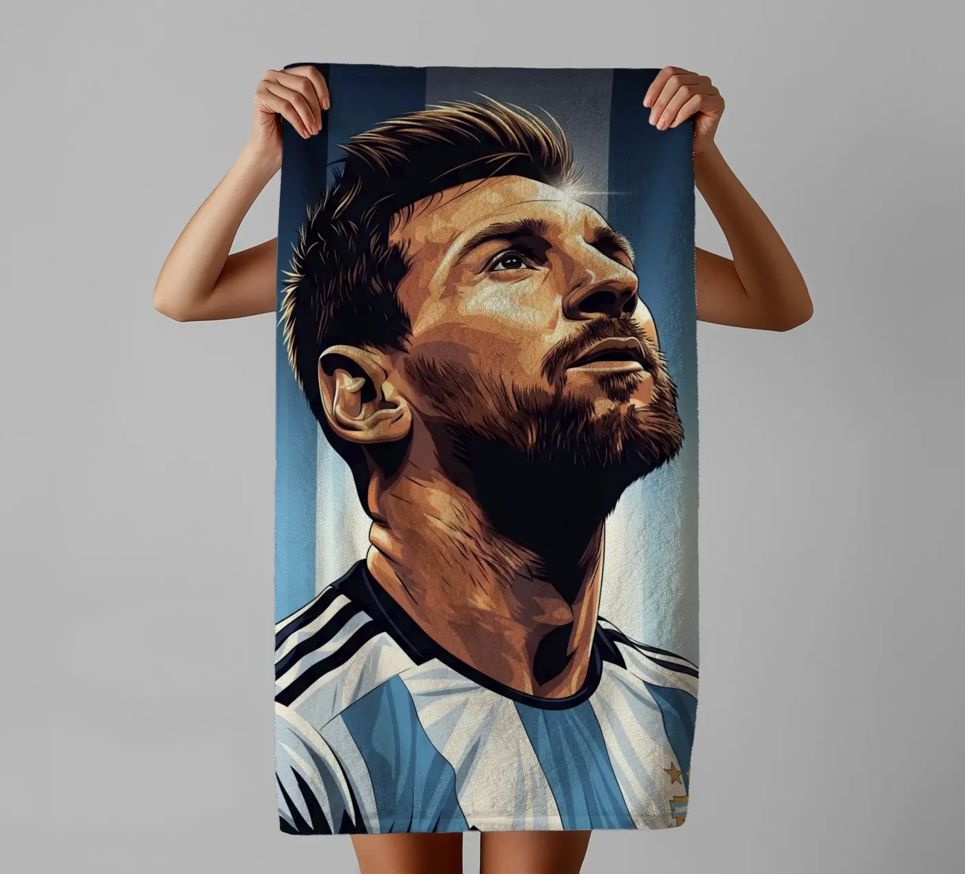 Messi asciugamano da bagno da Lembayung art