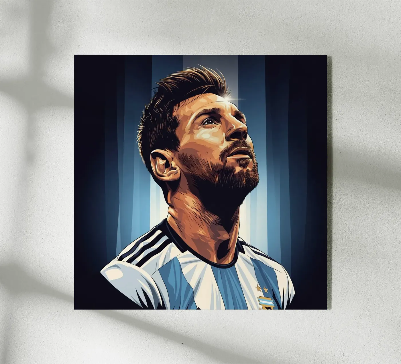 Messi Acryl-Glas von Lembayung art