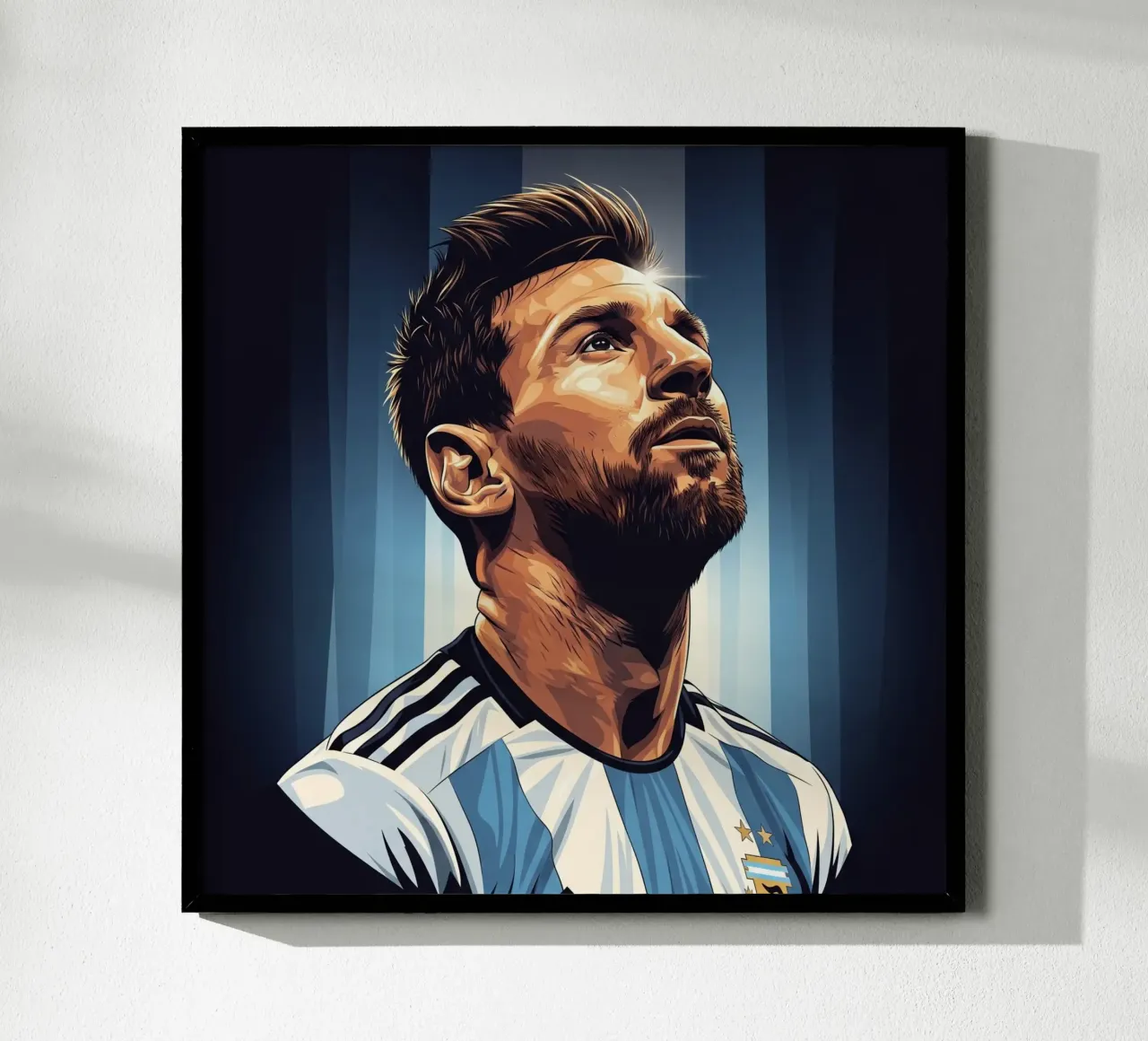 Messi poster da Lembayung art
