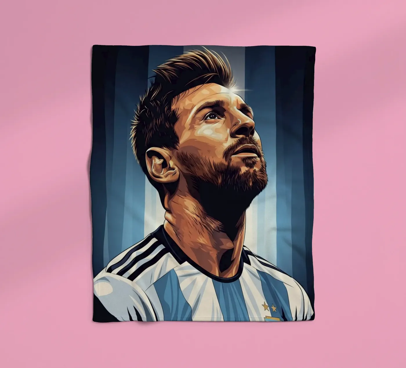 Messi Fleecedecke von Lembayung art