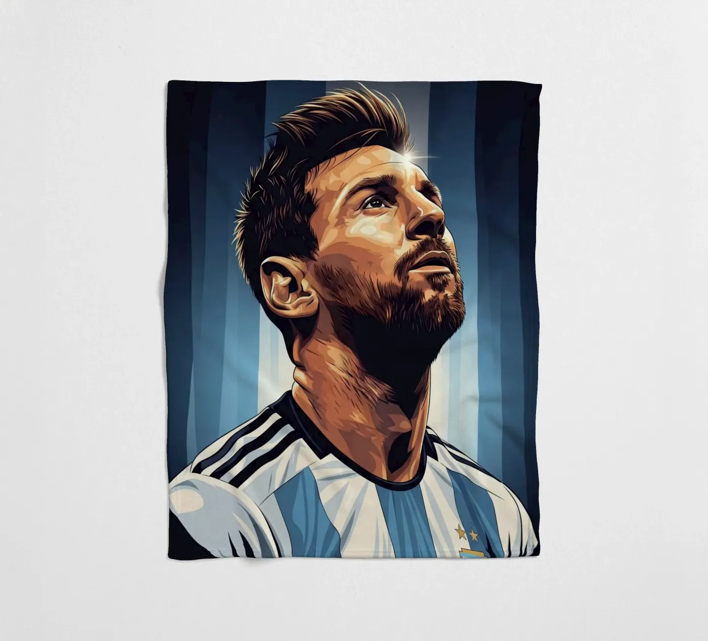 Messi Fleecedecke von Lembayung art