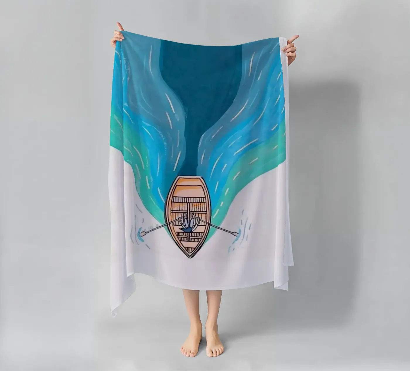 flow movement strandhanddoek van prindy