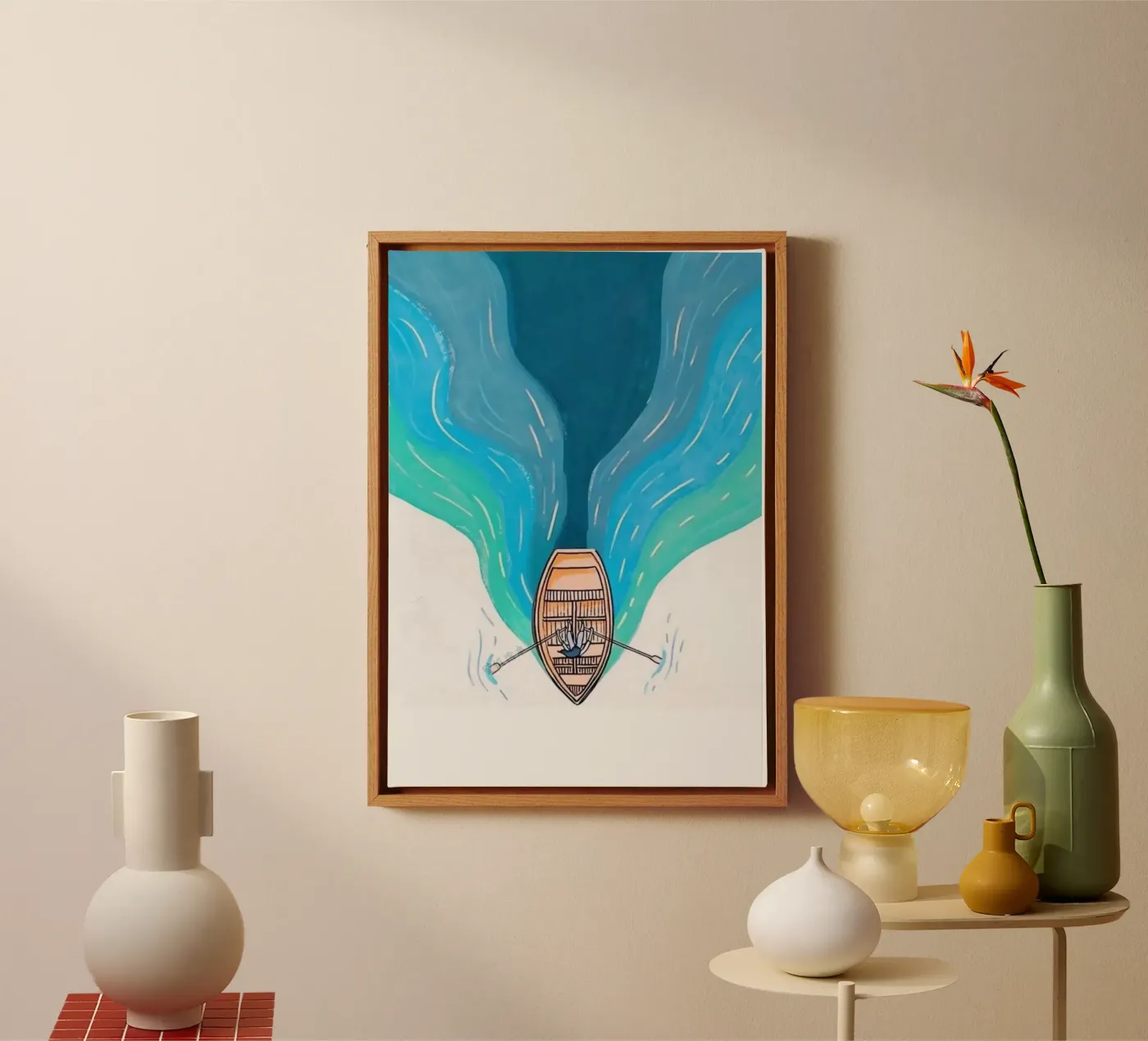 flow movement canvas van prindy