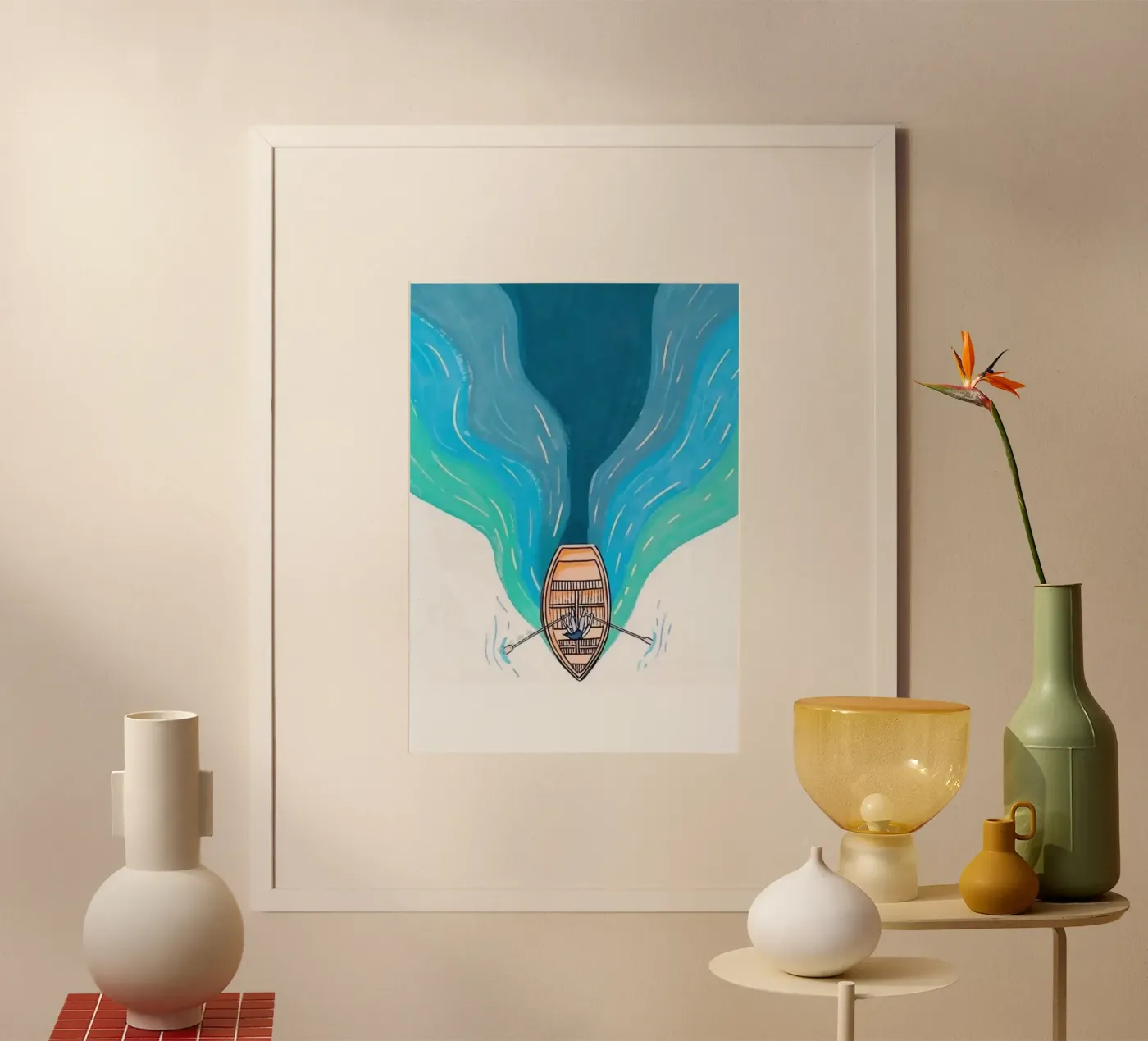 flow movement Poster von prindy