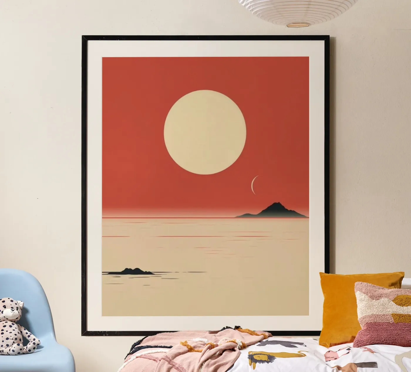 sky reflection silhouette poster da Histrol