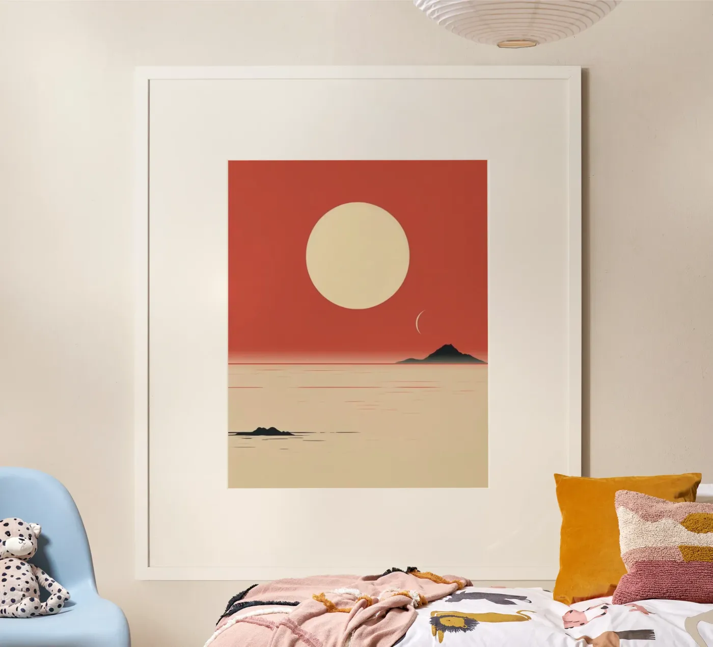 sky reflection silhouette poster da Histrol