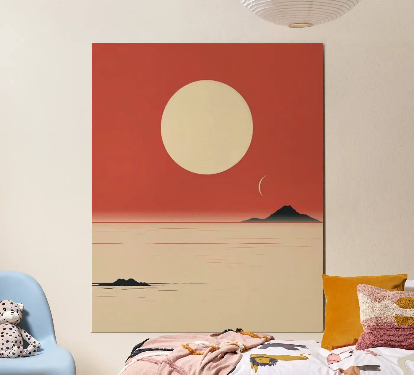 sky reflection silhouette poster da Histrol