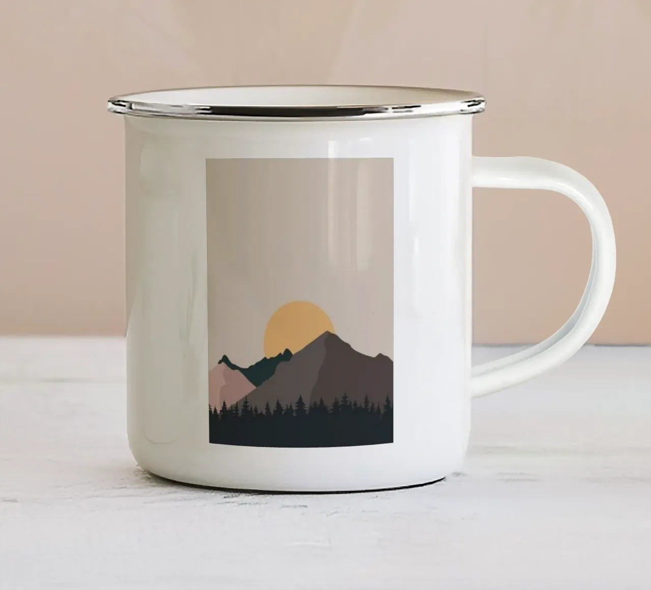 peak ridge tazza in smalto da Histrol