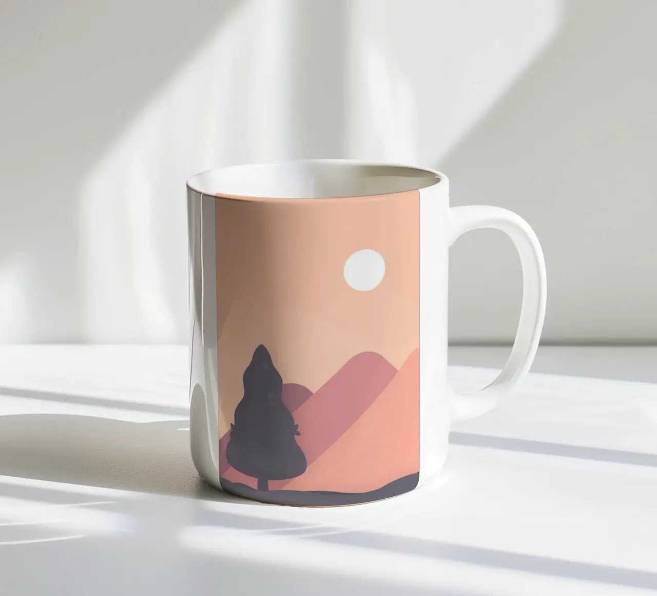 foliage outdoors ceramic mug by prindy