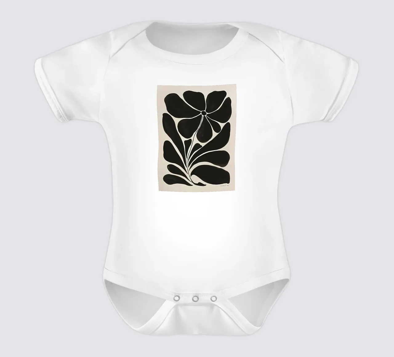 In fiore body neonato maniche corte da Daron