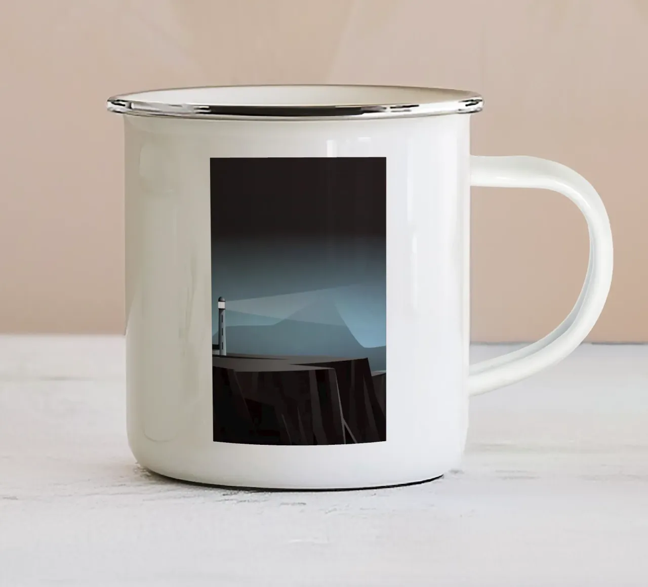 beam light tazza in smalto da Histrol