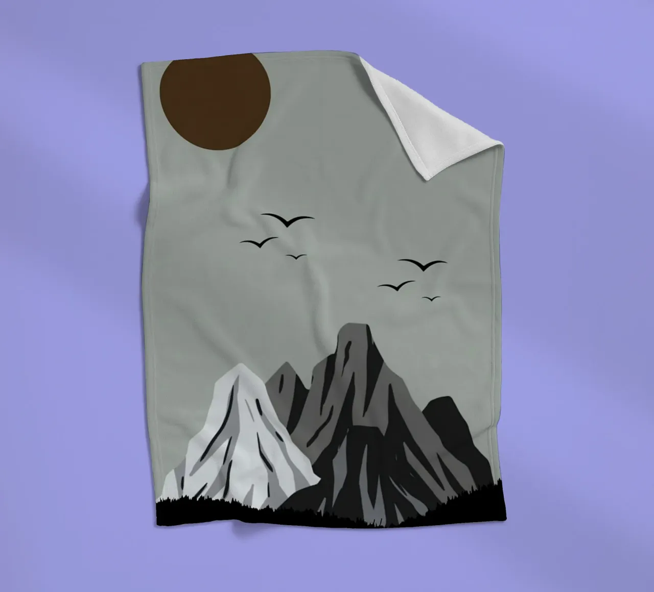 minimalist avians coperta in pile da Histrol