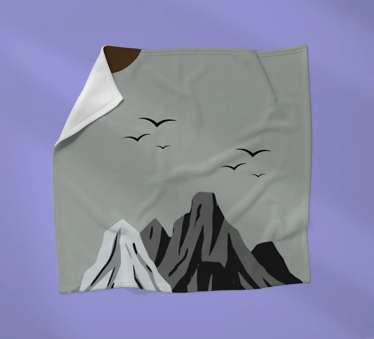 minimalist avians coperta in pile da Histrol