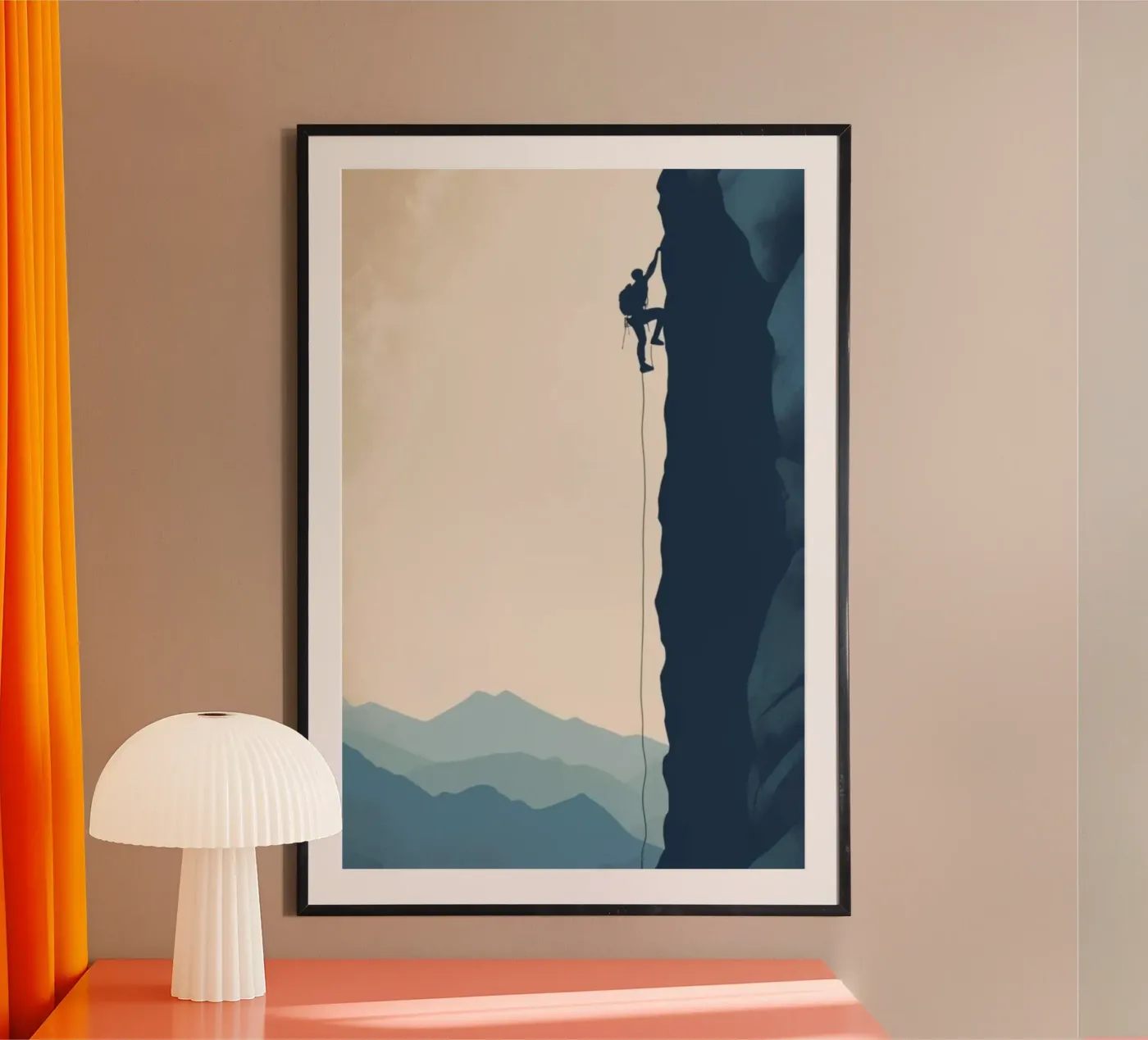 climbing sky poster da prindy