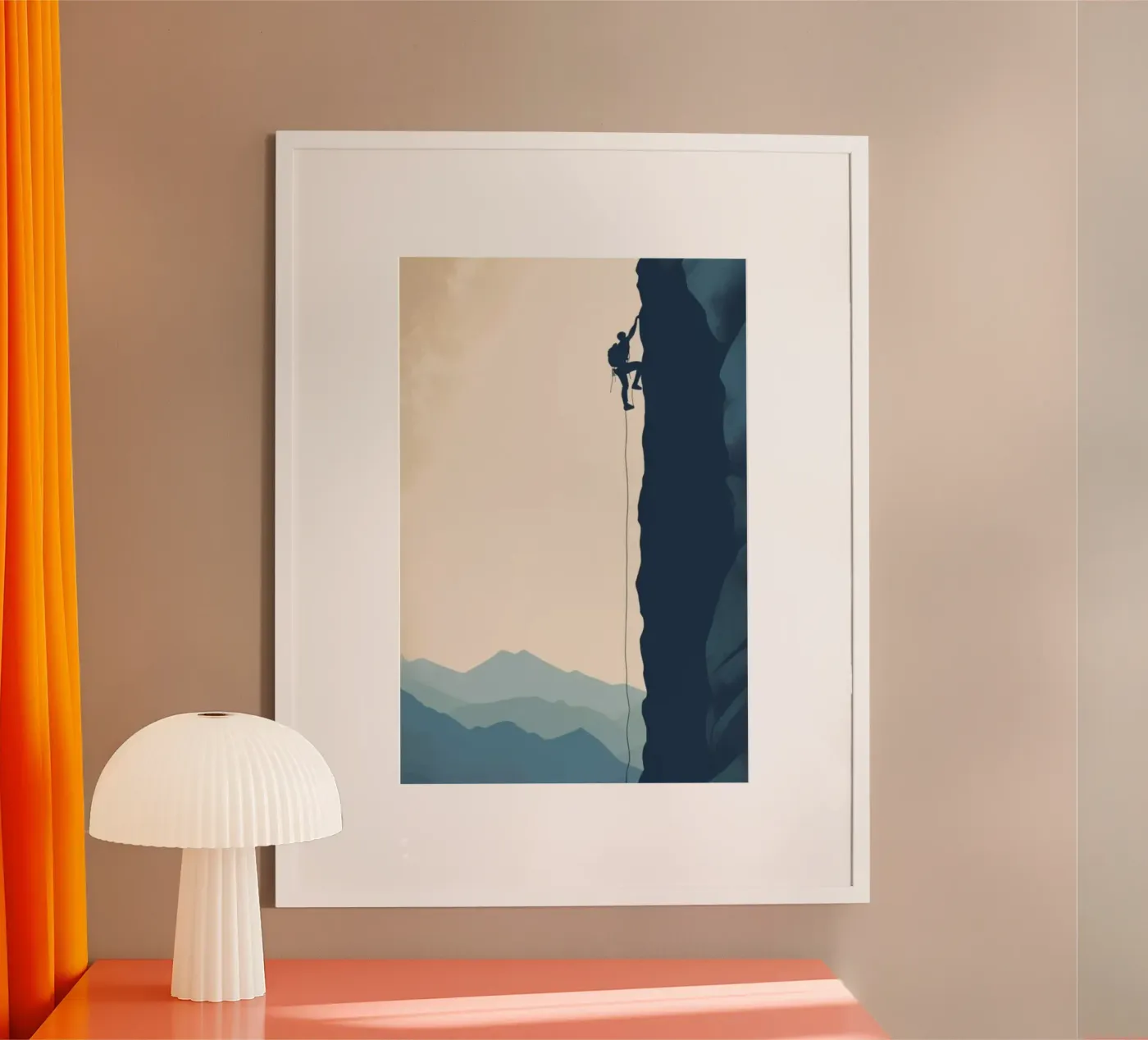 climbing sky poster da prindy