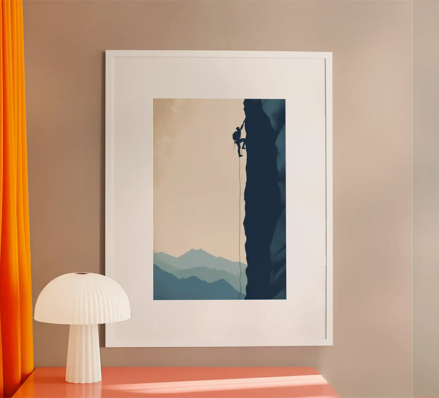 climbing sky poster da prindy