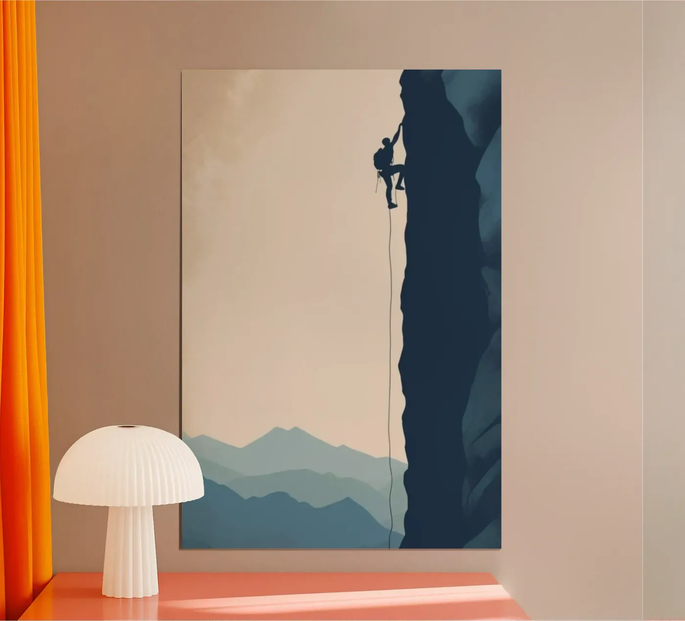 climbing sky poster da prindy