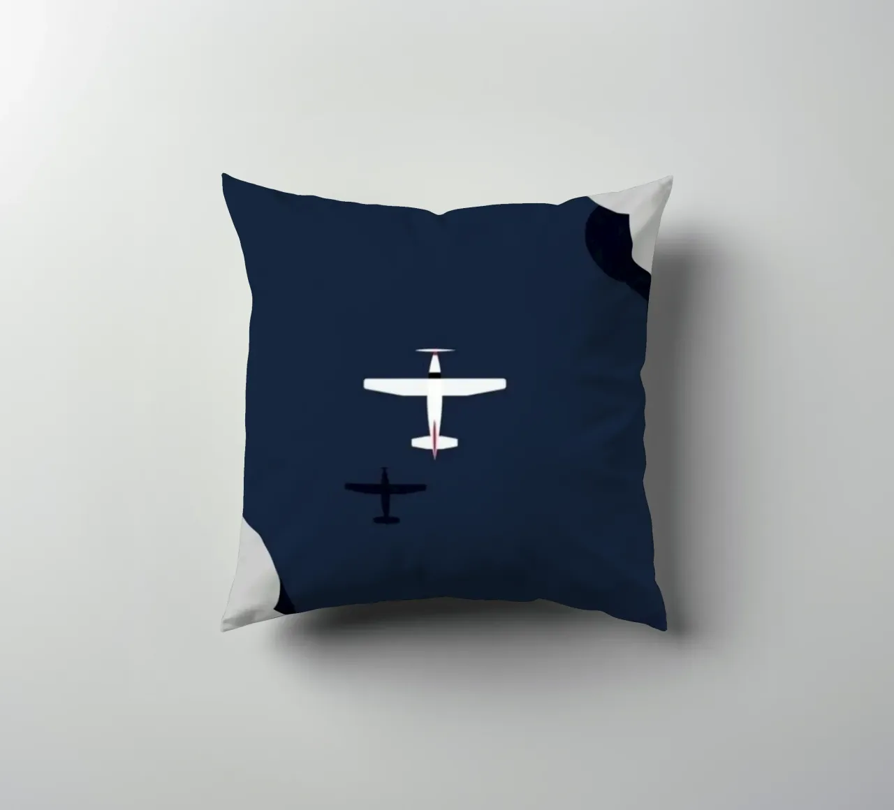 silhouette aircraft cuscino da prindy
