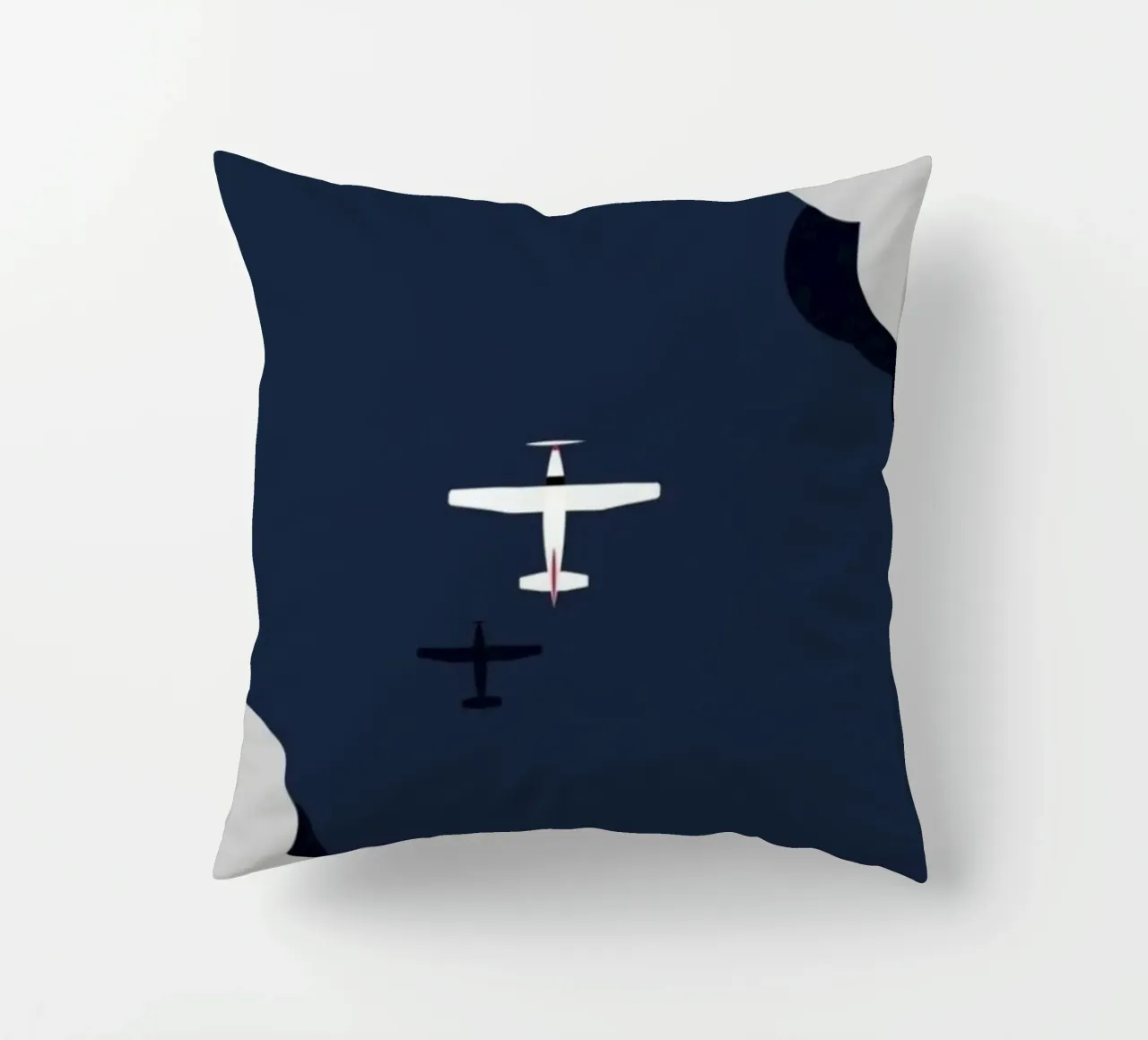 silhouette aircraft cuscino da prindy