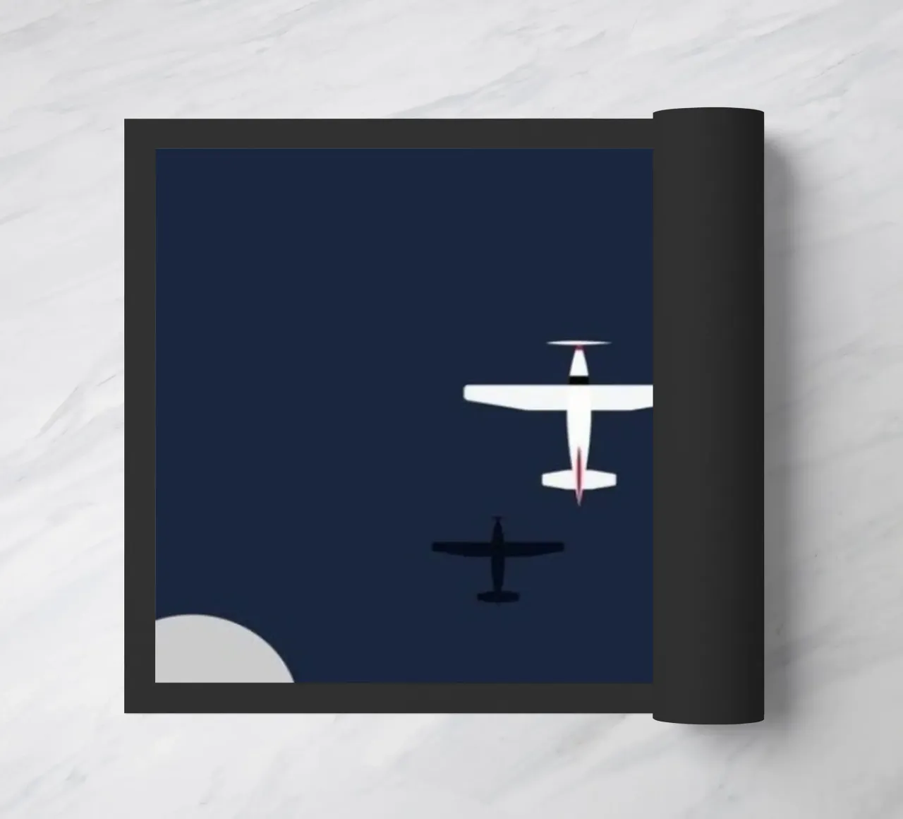 silhouette aircraft zerbino da prindy