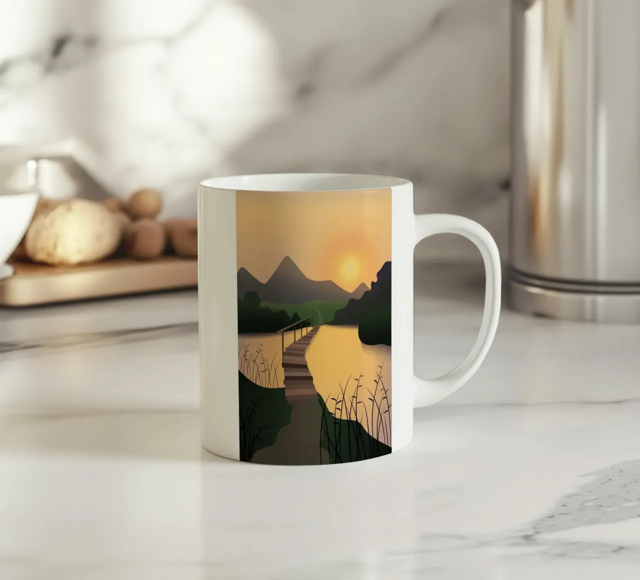 pathway reeds tazza in ceramica da Histrol