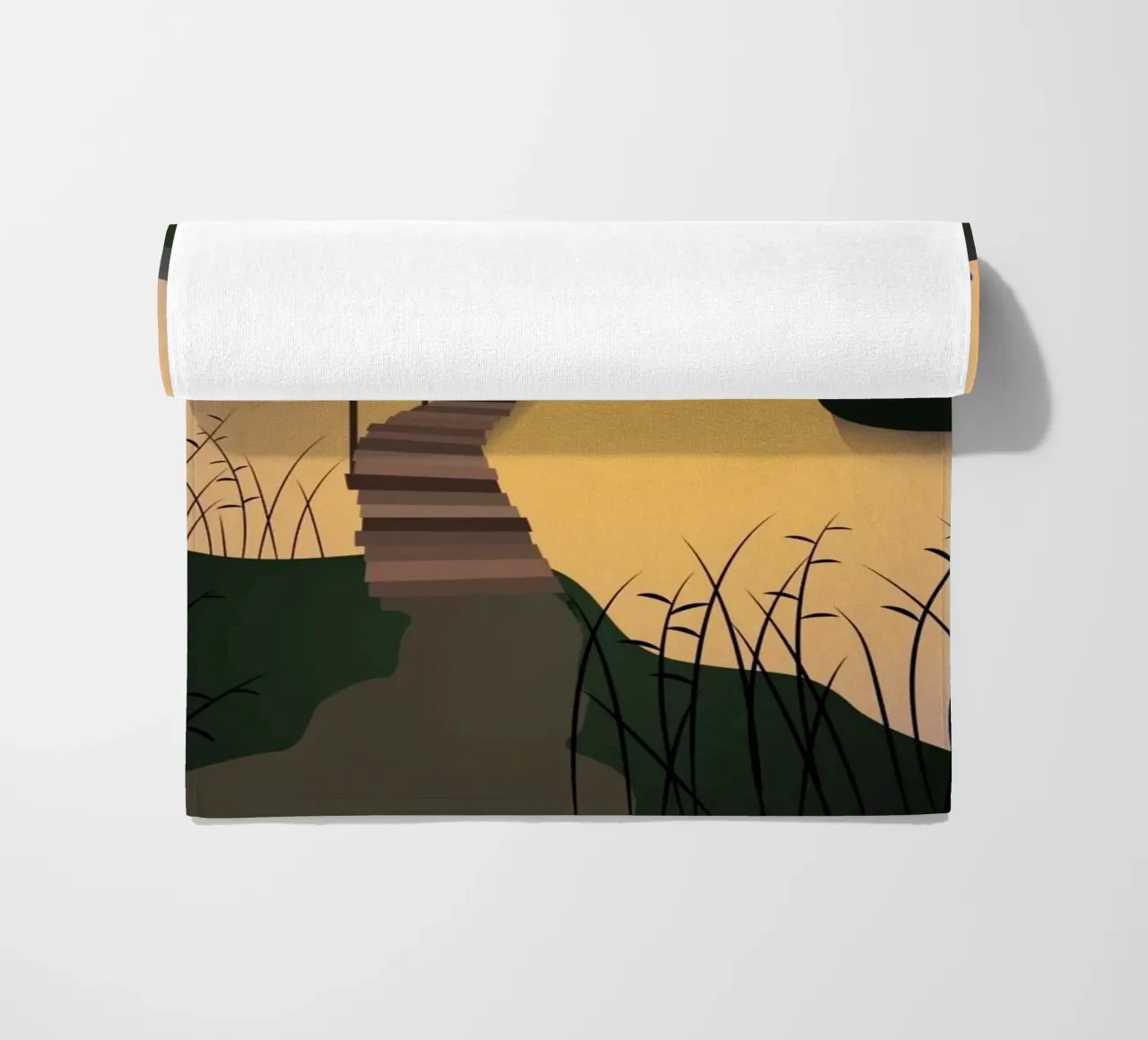 pathway reeds telo mare da Histrol