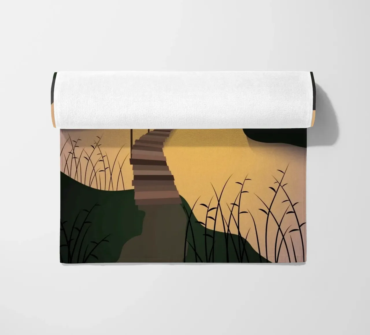 pathway reeds telo mare da Histrol