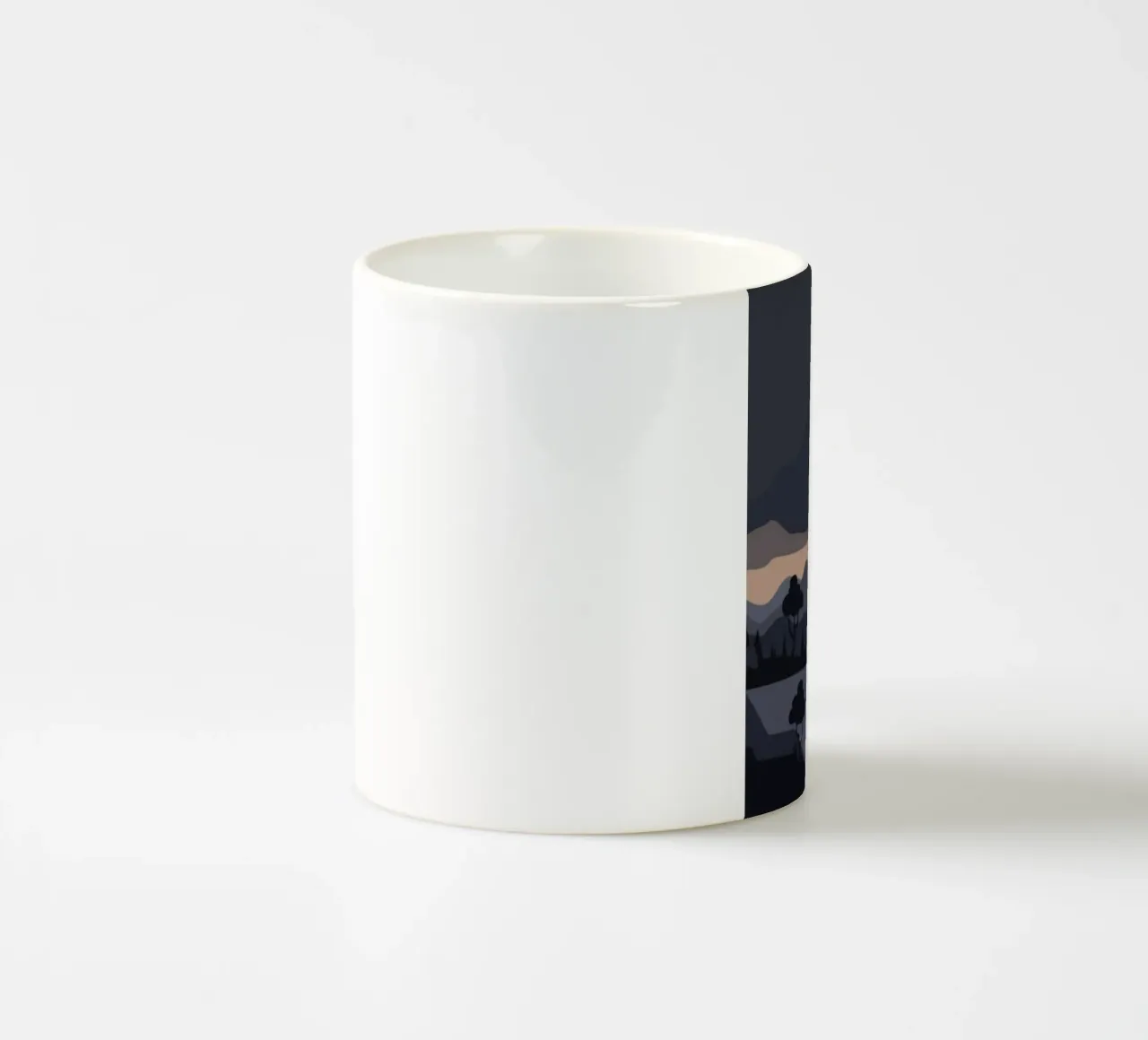 calm water darkness tazza in ceramica da prindy