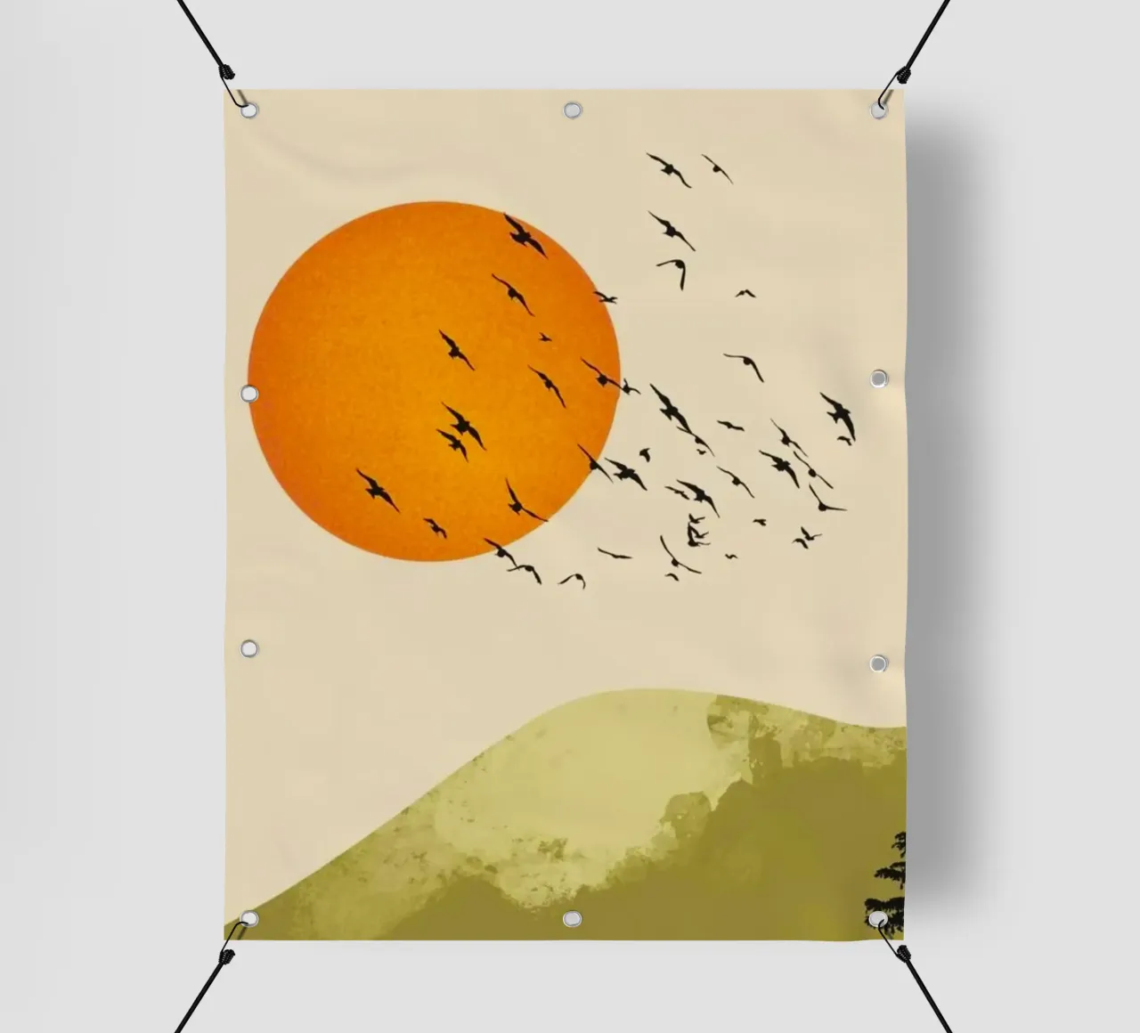 peaceful daytime pvc cover by Histrol