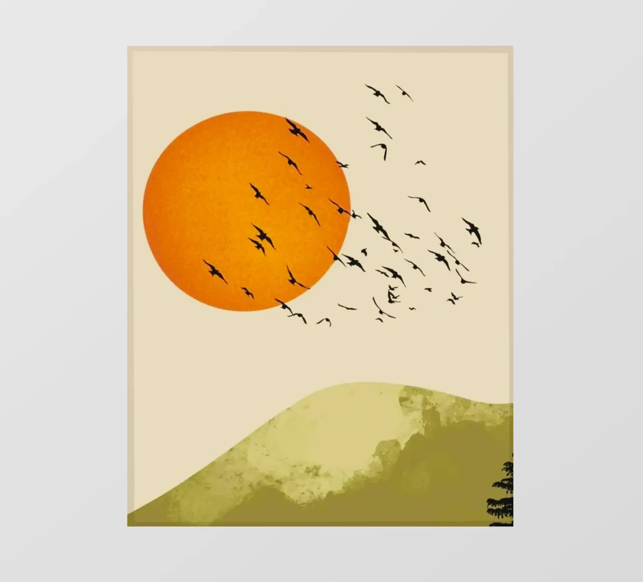 peaceful daytime pvc cover by Histrol