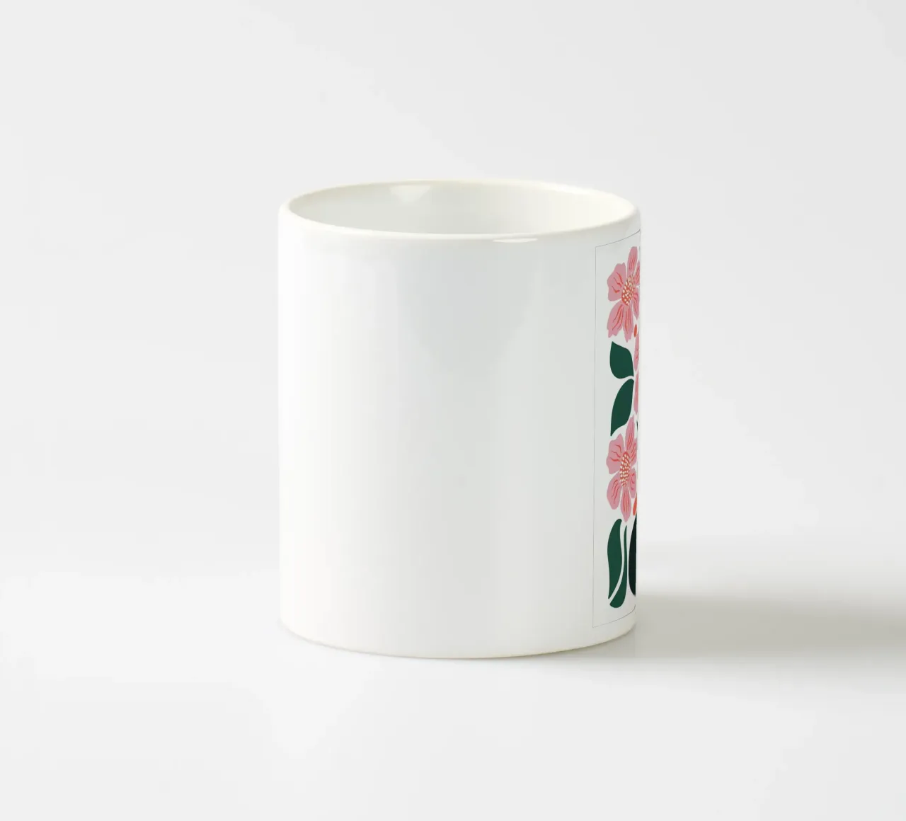Vaso e fiori tazza in ceramica da Daron