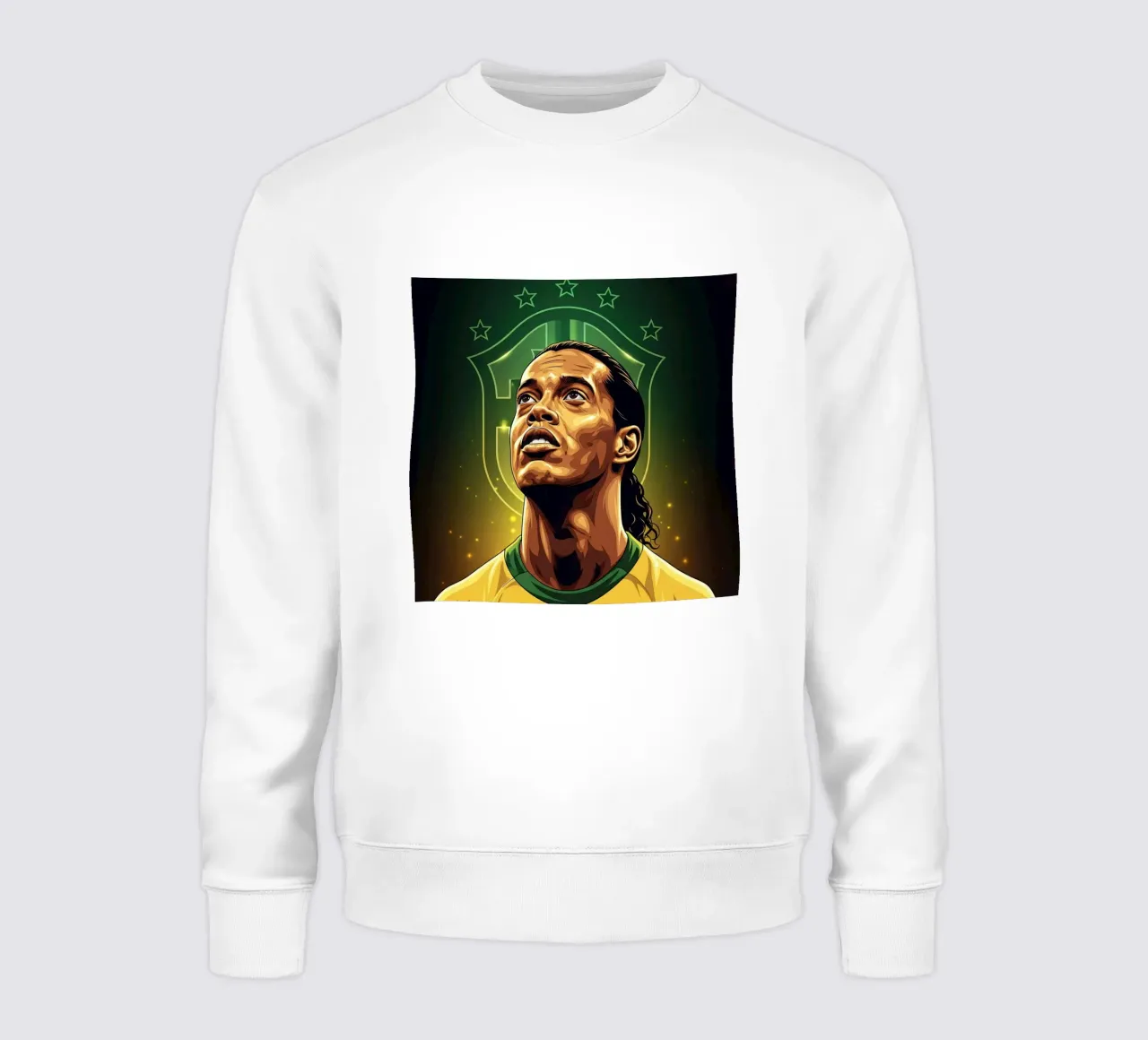 Ronaldinho portrait felpa da Lembayung art