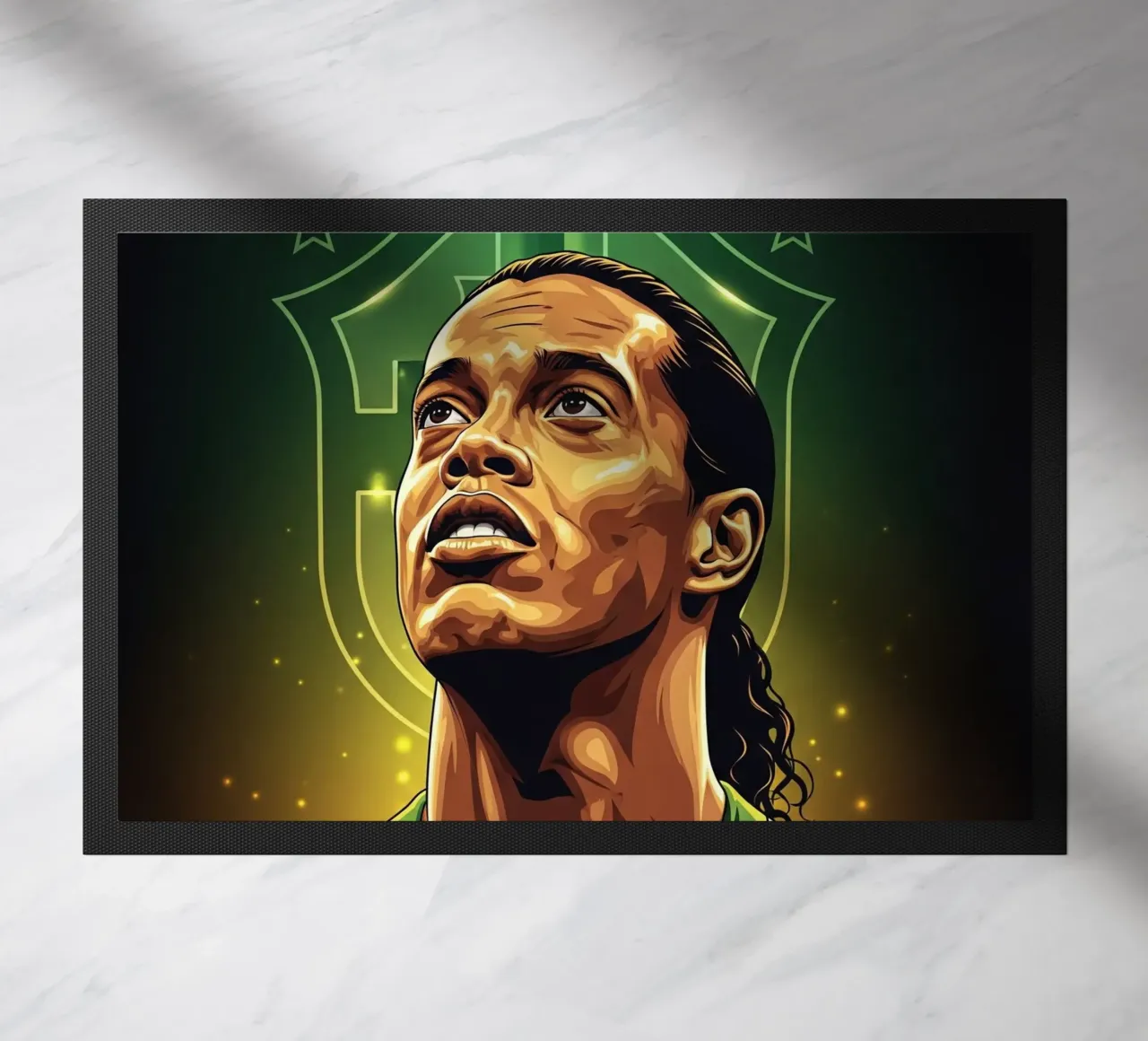 Ronaldinho portrait zerbino da Lembayung art