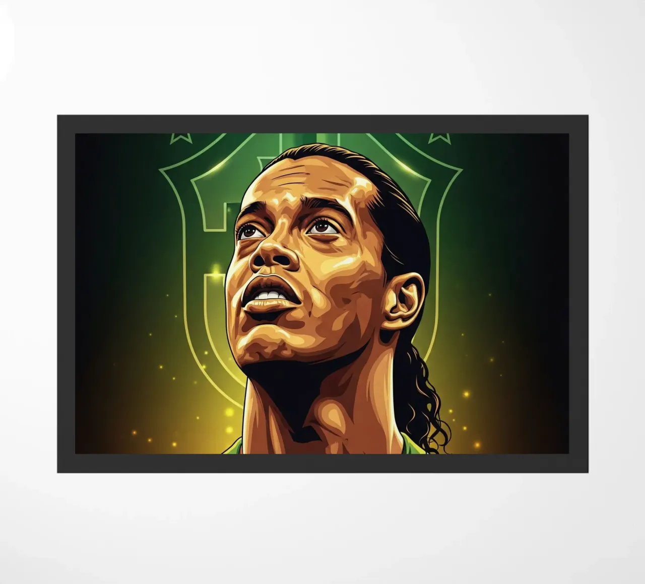 Ronaldinho portrait zerbino da Lembayung art
