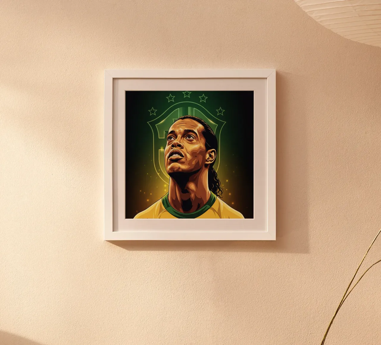 Ronaldinho portrait carta hahnemühle da Lembayung art