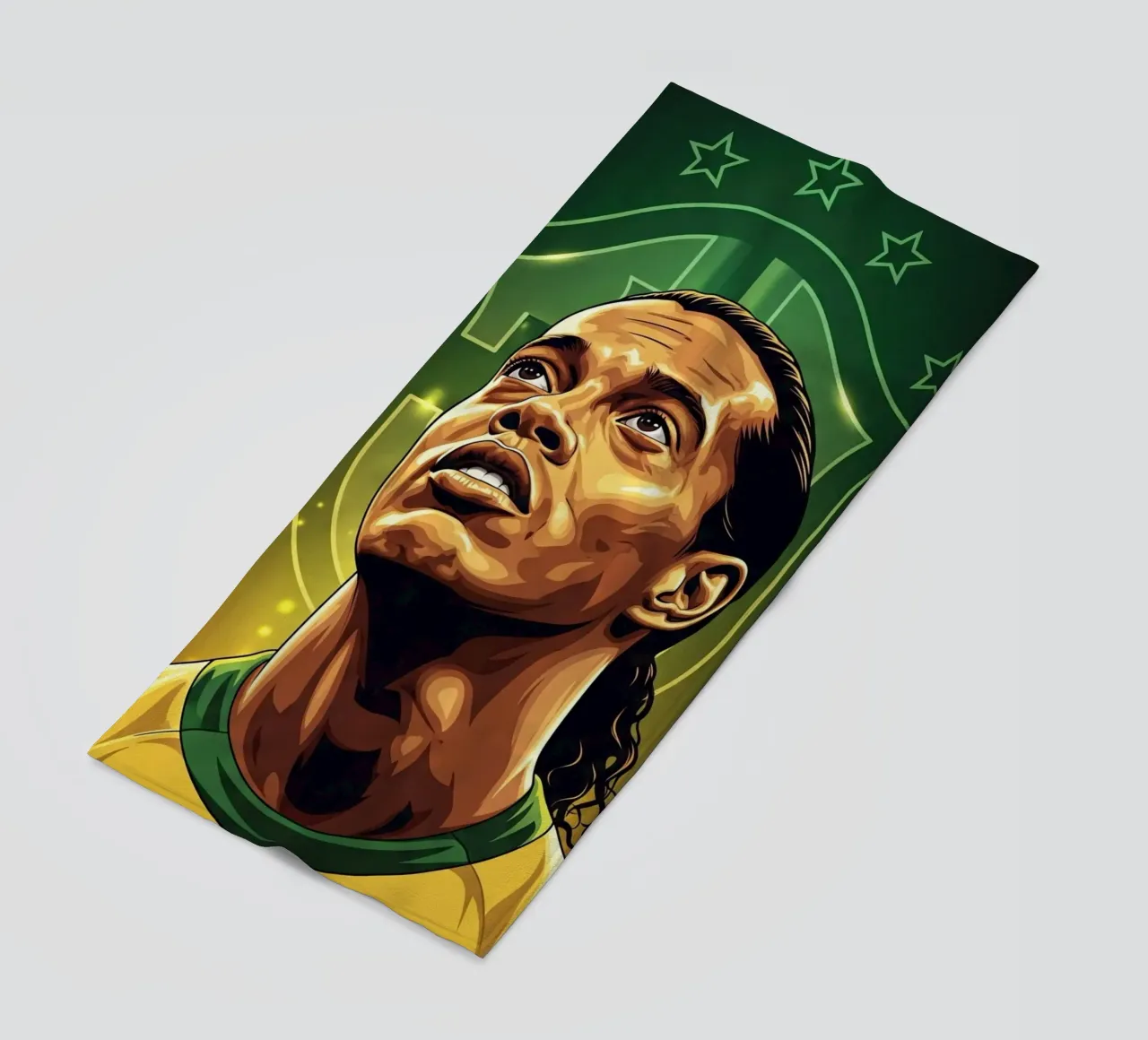 Ronaldinho portrait telo mare da Lembayung art