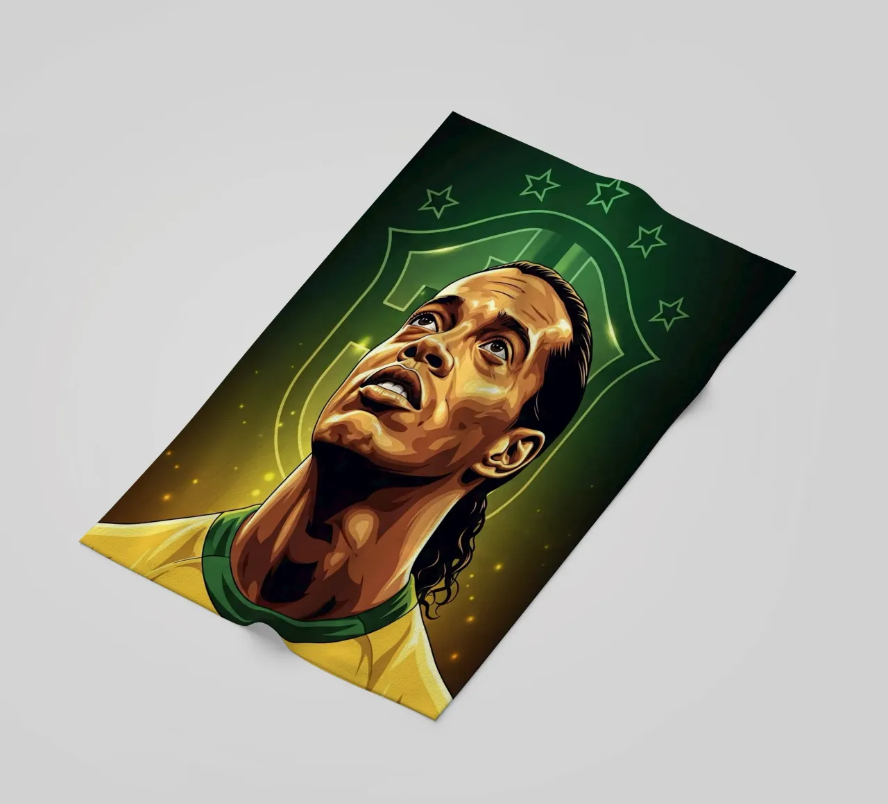 Ronaldinho portrait telo mare da Lembayung art