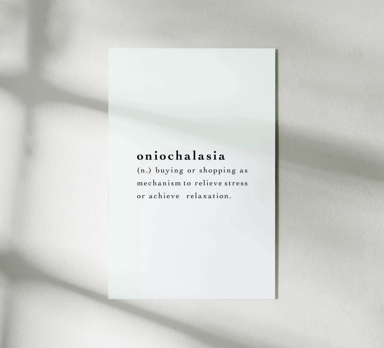 Oniochalasia plexiglass da Studio One