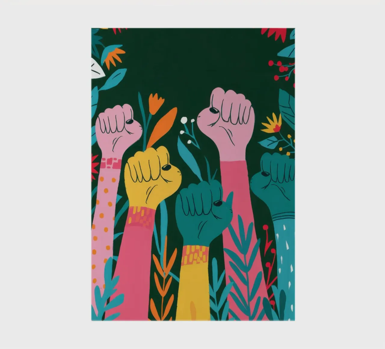 Verdant Revolutionary Growth notebook by Prism Ritual