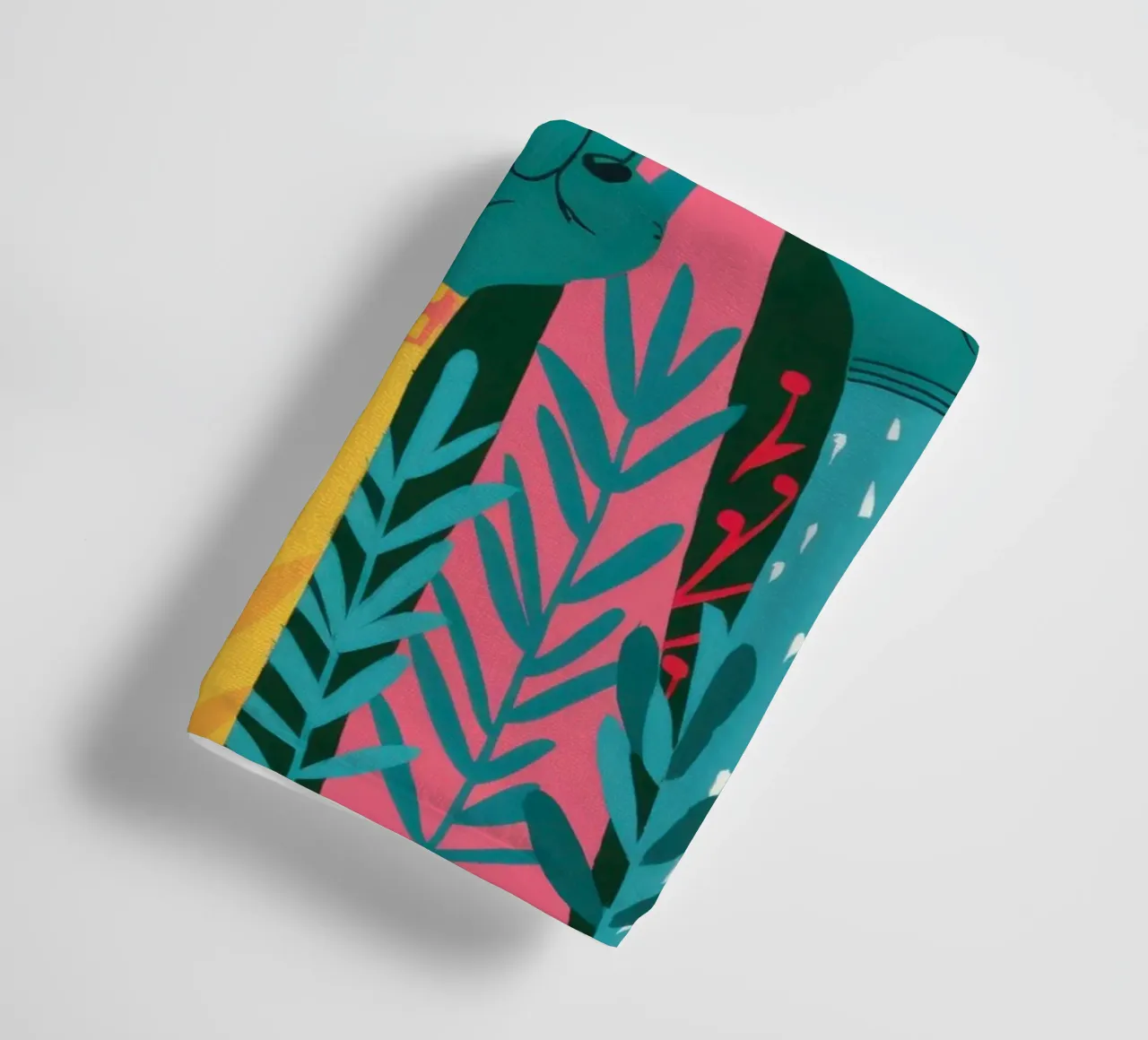 Verdant Revolutionary Growth towel by Prism Ritual